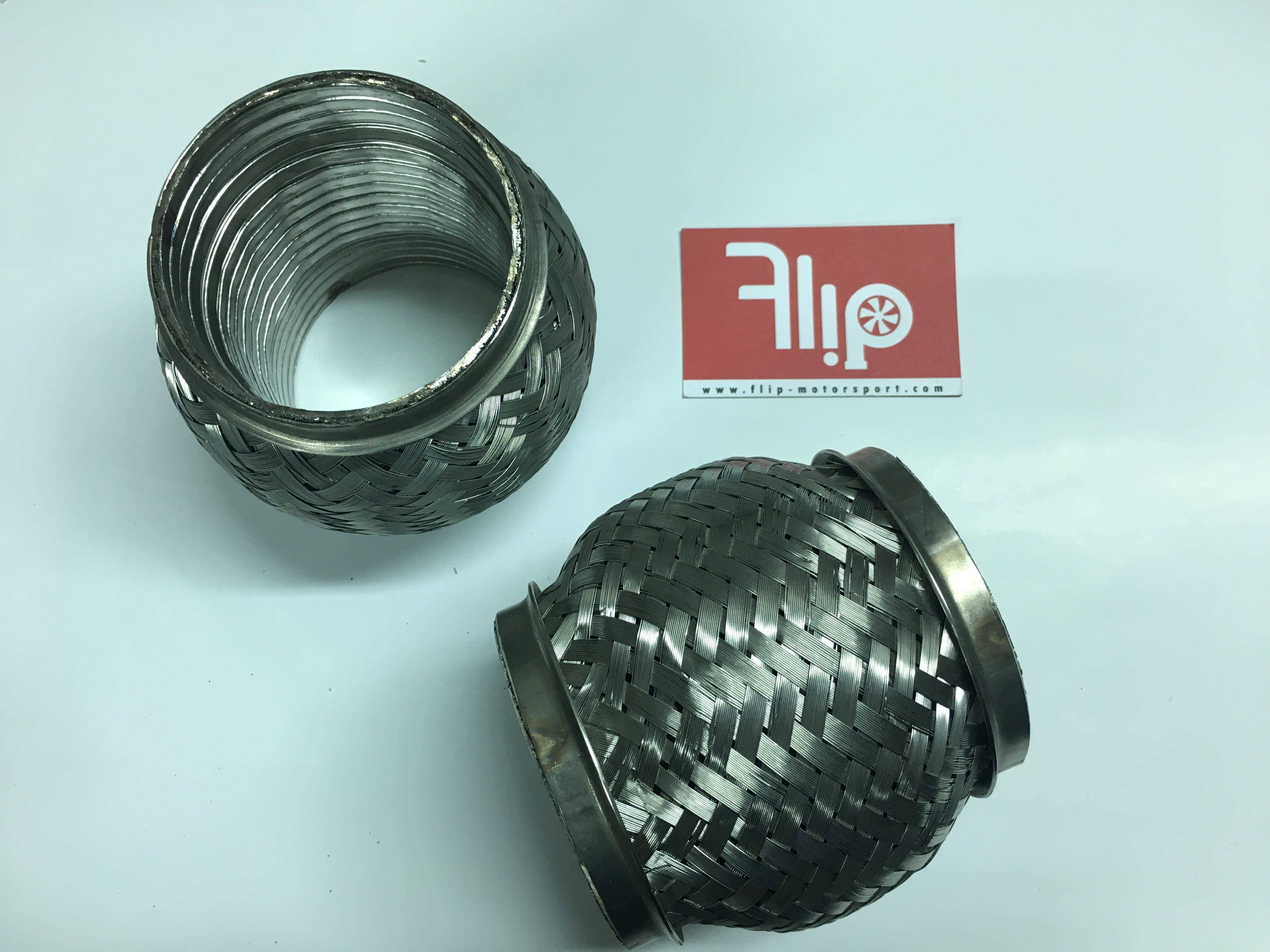 BOOST products Flexrohr 60mm Durchmesser, 100mm Länge - Flip Motorsport